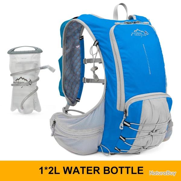 Sac � dos d'hydratation l�ger 15L GOURDE 2L-BLEU -LIVRAISON GRATUITE !!!