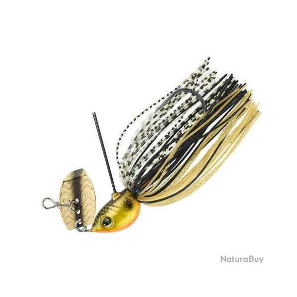 Sakura leurre chatterbait Cover Bladed Jig 10.5gr black /gold JC14