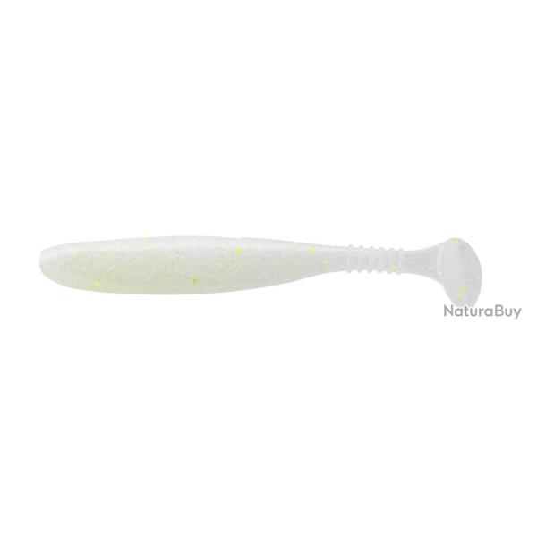 Daiwa leurre souple tournament D'Fin 12.5cm 5'' par 5 uv flake pearl