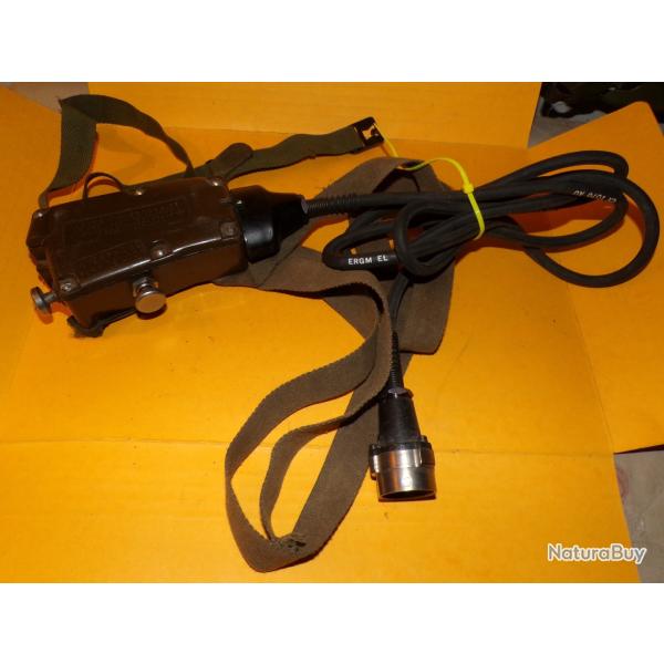 SWITCHBOX AVEC SON CABLE DU SERVICE DES TRANSMISSIONS DE L'ARMEE FRANCAISE  , ANNEE 1960/70, AVEC SA