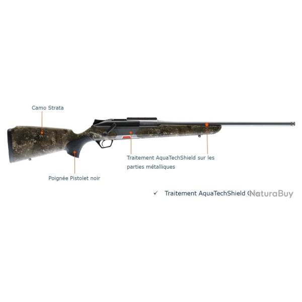 Carabine lin�aire BERETTA cal.30-06 brx1 strata canon de 57cm