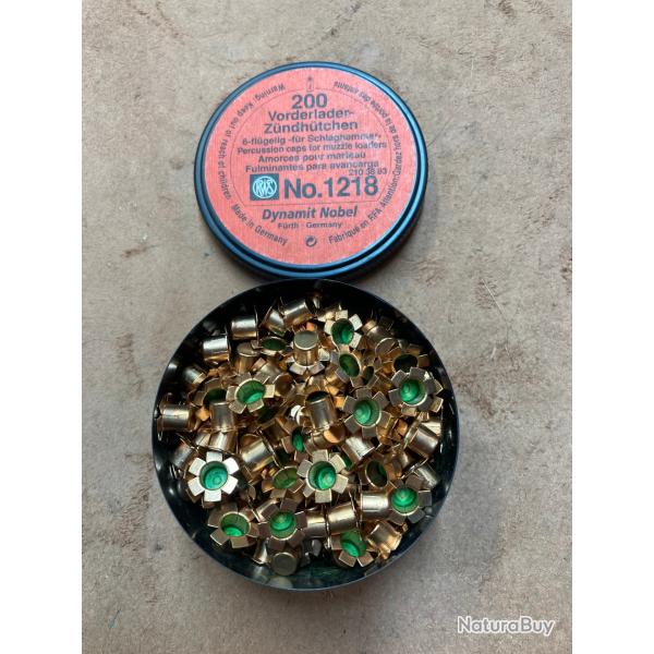 AMORCES POUR FUSIL A POUDRE NOIRE