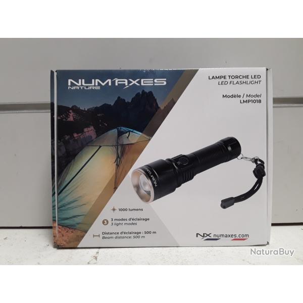 LAMPE TORCHE A LED RECHARGEABLE  1000 LUMENS ! NUM'AXE (LMP1018)