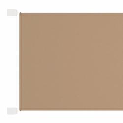 Auvent vertical taupe 60x1000 cm tissu oxford 02_0007646