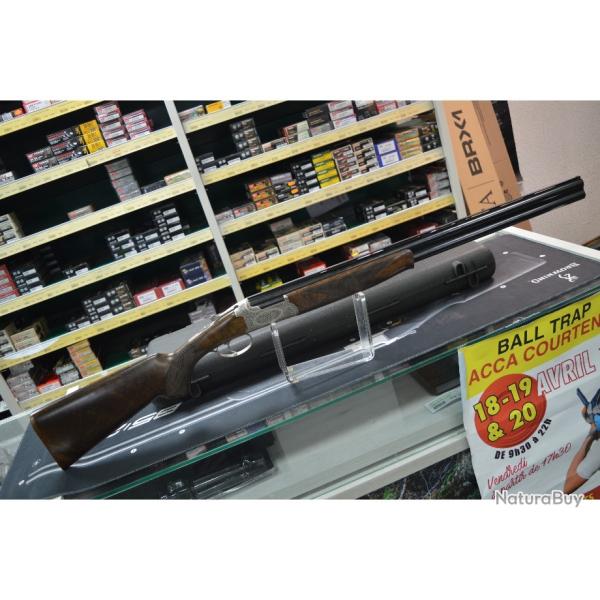 FUSIL SUPERPOSE CHAPUIS C 35 LIGHT ROUND DESIGN CALIBRE 12/76 CANON DE 70 CM CI NEUF