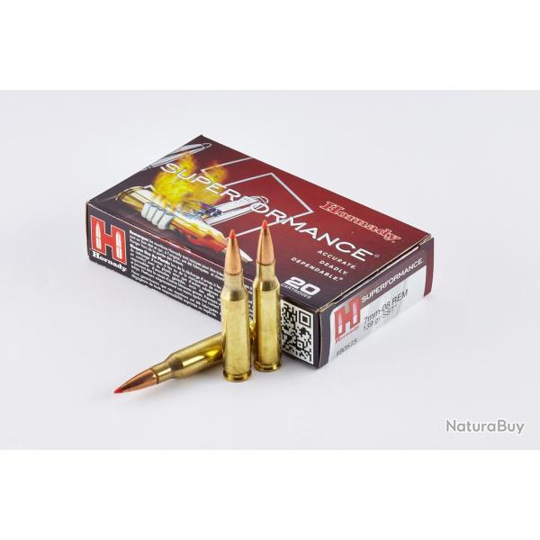 Cartouches HORNADY SST - 7mm-08 REM - 139grs X20