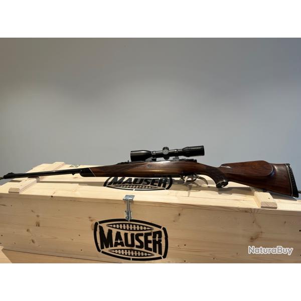 Carabine H.DUMOULIN & FILS, calibre .458 Winchester avec lunette Schmidt et Bender Z�nith 1,5-6x42