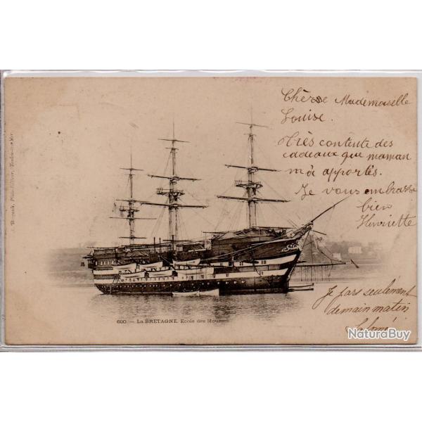 CPA - MARINE -  La Bretagne  - �cole des Mousses N�1027