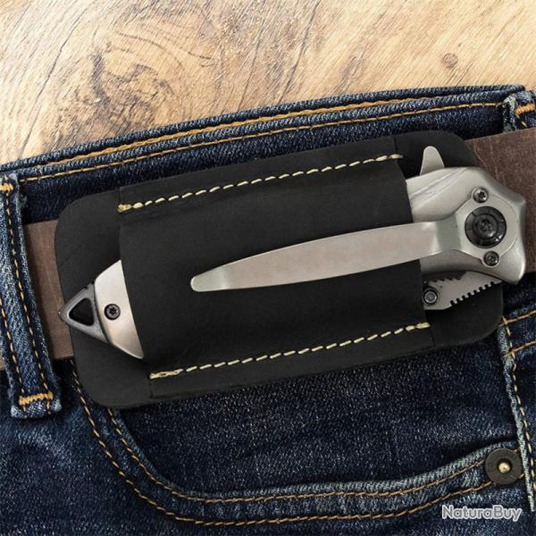 Etui � couteau noir