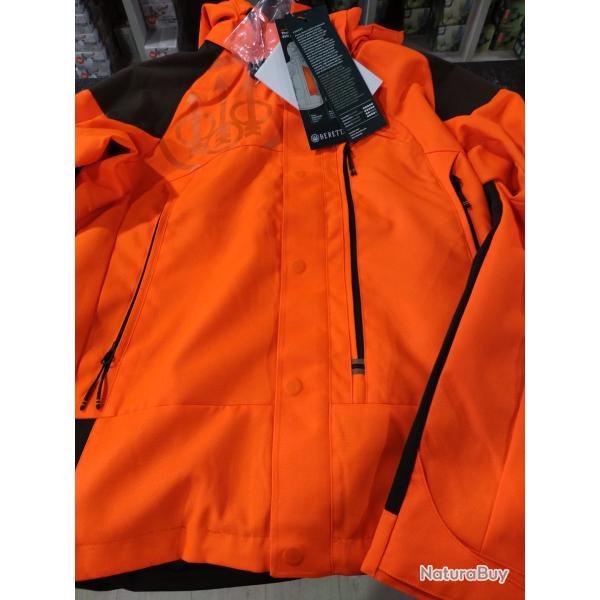 BERETTA Veste Thorn Resistant EVO BROWN/ORANGE TAILLE L