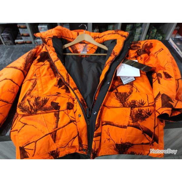 BERETTA Veste Mull Insulated CAMO HD ORANGE TAILLE L