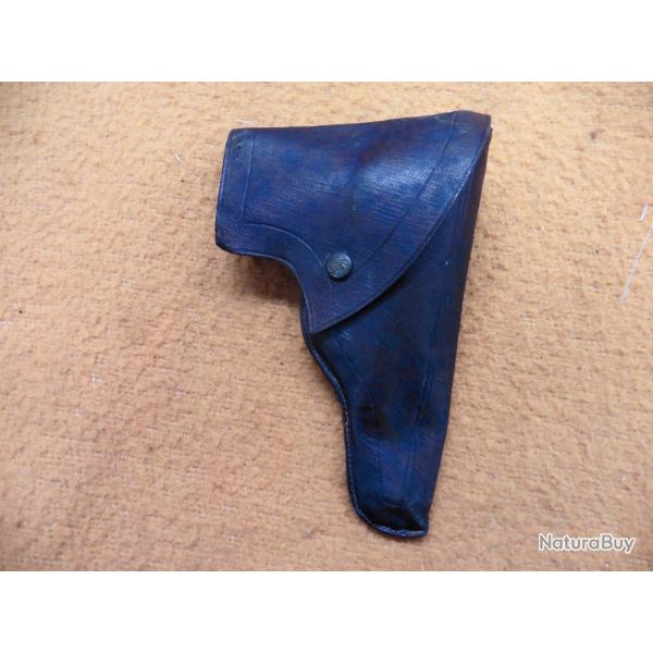 01 Ancien holster en cuir pour pistolet � d�finir