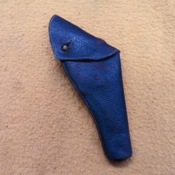 02 Ancien holster en cuir pour pistolet &agrave; d&eacute;finir