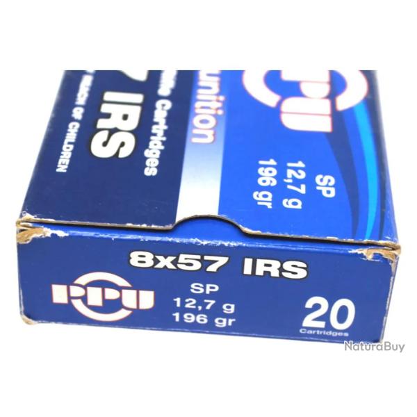 MUNITIONS PPU 8X57JRS