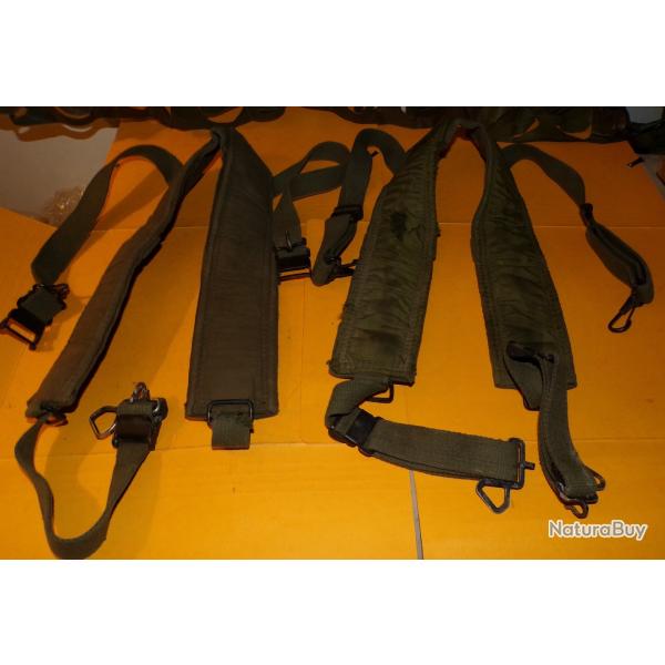 ARMEE AMERICAINE U.S :LOT DE 2 BRELAGES TISSU POUR RECUPERATION DE PIECES ,  PERIODE GUERRE DU VIETN