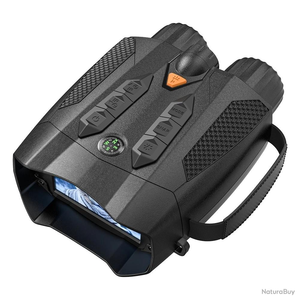 Jumelles de Vision Nocturne Rechargeables 850nm Infrarouge HD 5X Zoom Numérique Lunettes de Nuit pour Surveillance de Camping