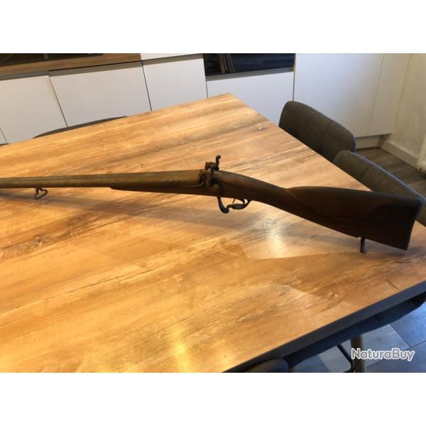 Fusil de collection � double chien