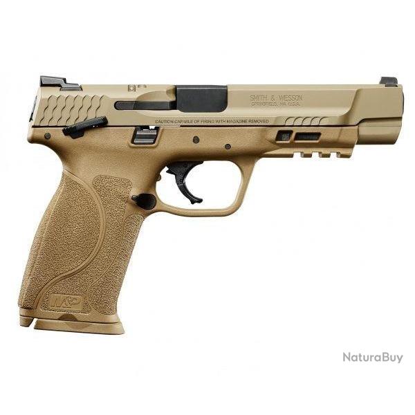 Pistolet Smith Wesson M&P9 M2.0 FDE canon 5" calibre 9�19 mm