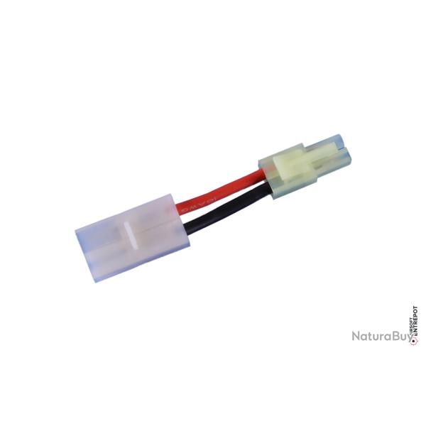 Adaptateur Tamiya Large Femelle vers Tamiya Male Mini