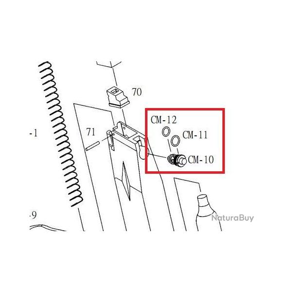 KJW Valve CO2 pour KP05