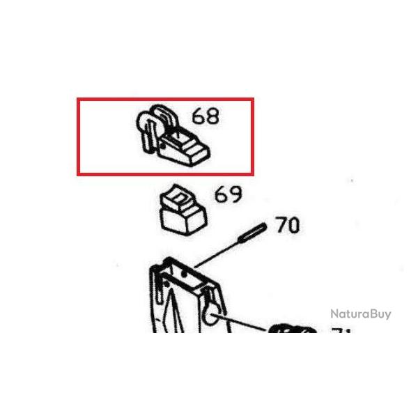 KJW Bec de Chargeur pour M9