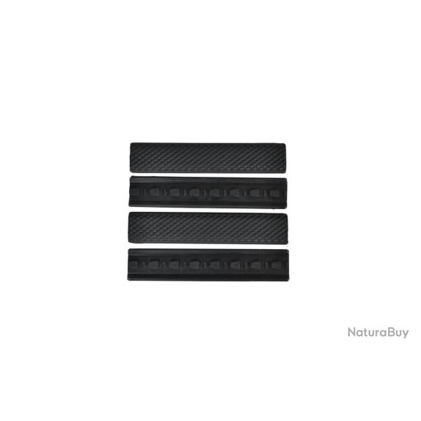 Element Lot De 4 Couvre-Rails Keymod Type A (Noir)