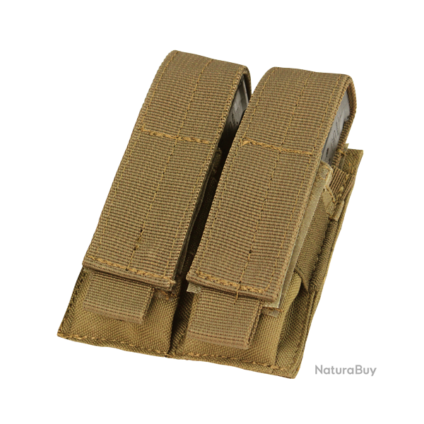 Condor Porte Chargeur Pistolet Double (Coyote)