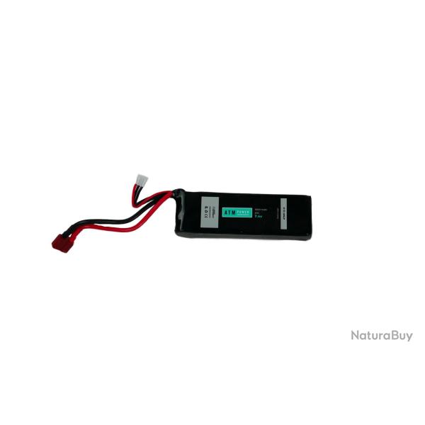 ATM Power Batterie LiPo 7,4V 1800mAh 20C Mini Pack (Deans Large)