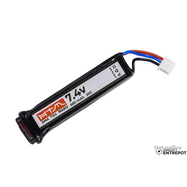 ATM Power Batterie LiPo 7,4V 680mAh AEP