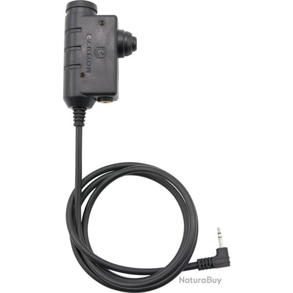 Earmor PTT M51 pour Motorola 1 Pin