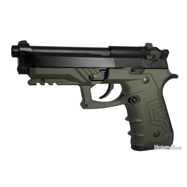 HFC 92 CO2 avec Mallette (Noir / Vert)