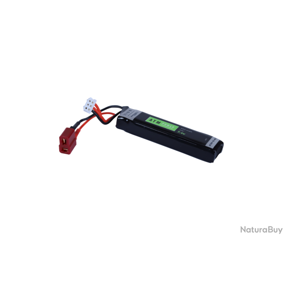ATM Power Batterie LiPo 7.4V 680mAh 20C (Deans)