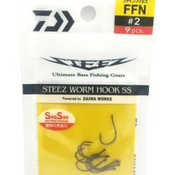 Daiwa hame&ccedil;ons drop Steez Worm Hook Ss Ffn 2