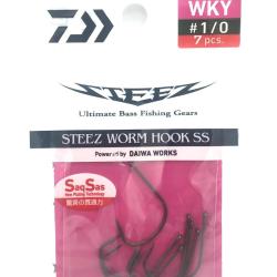 Daiwa hame&ccedil;ons drop Steez Worm Hook Ss WKY 1