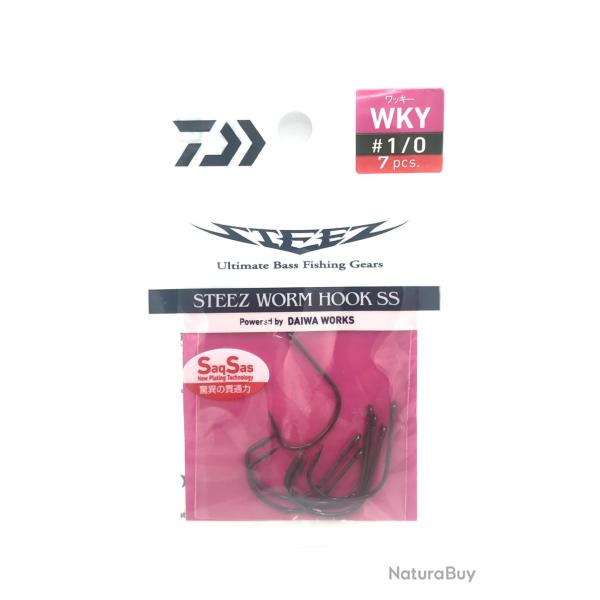 Daiwa hameons drop Steez Worm Hook Ss WKY 1