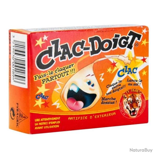 Bo�te de "50 Clac-doigt" - Soit 50 p�tards enfants