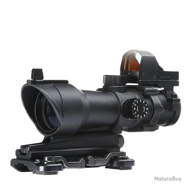 Aim-O Lunette ACOG 4�32 avec MRDS (Noir)