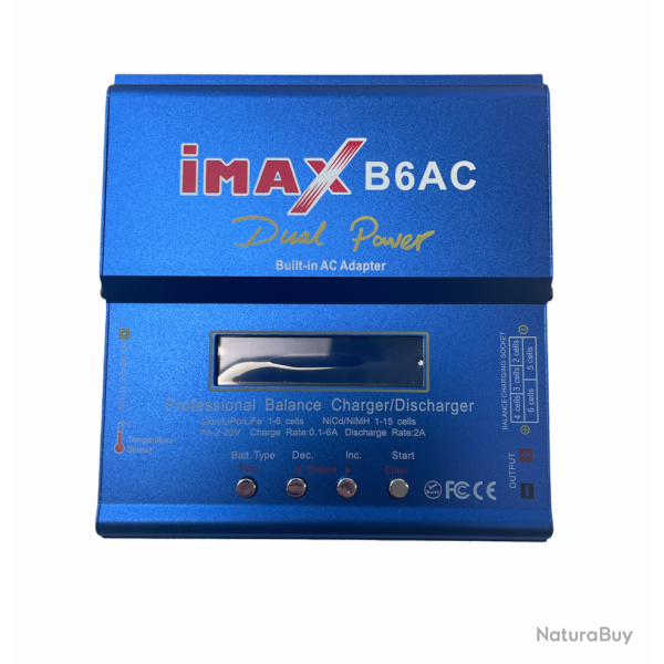 Chargeur Imax B6AC Dual Power 80W