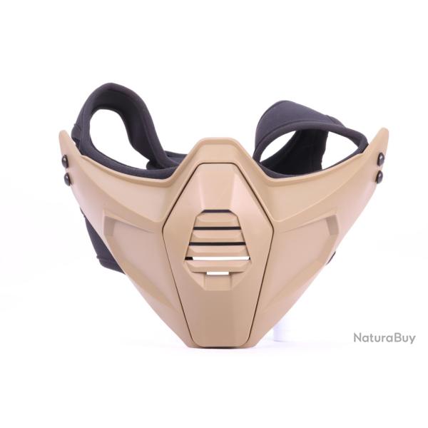 Wo Sport Demi-Masque Tactique MA-115 (Tan)