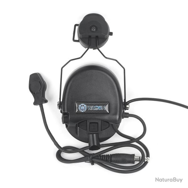 WADSN Headset Sordin V3 Pour FAST (Noir)