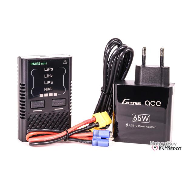 Gens Ace Chargeur De Batteries Intelligent IMARS Mini 60W (LiPo / NiMh / LiFe)