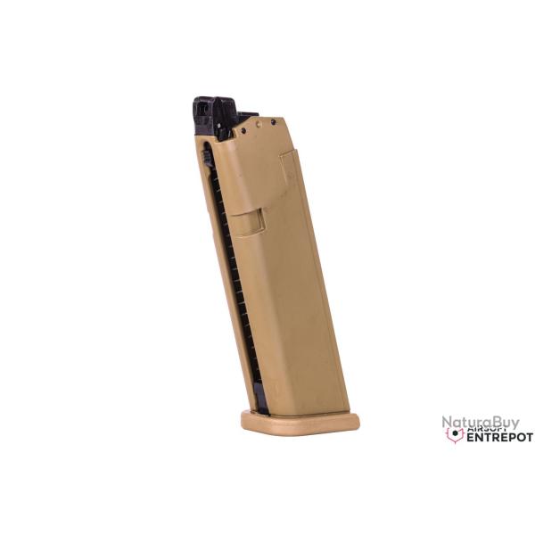 Umarex / VFC Chargeur Glock 19X Coyote Gaz 22 coups