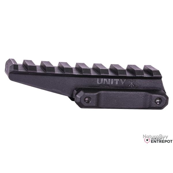 PTS Unity Tactical FAST Optic Riser (Noir) -