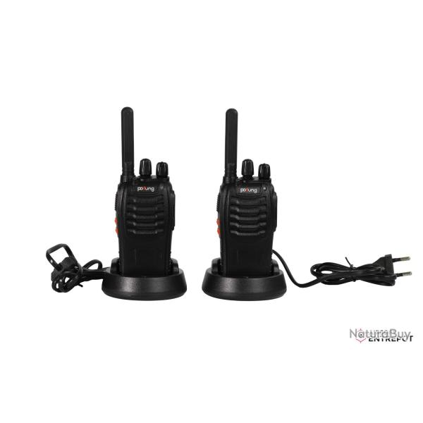 Pofung Pack Complet Radio PMR BF-88E