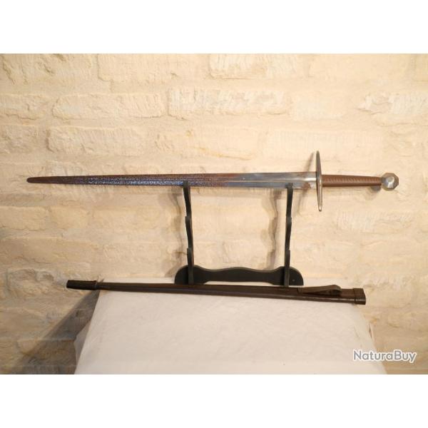 pe MEDIEVALE ou HEROIC FANTASY COSPLAYEUR avec fourreau REPRODUCTION EBR24EEE015