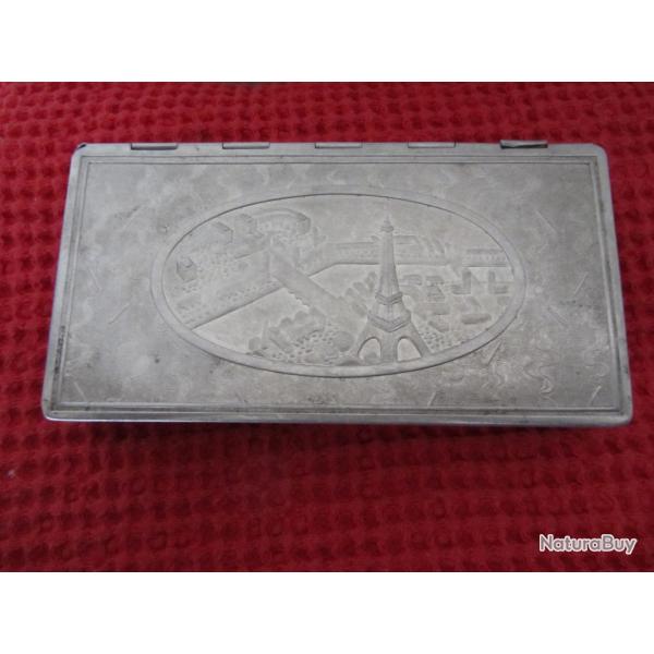 Boite � cigarettes expo universelle Paris 1937