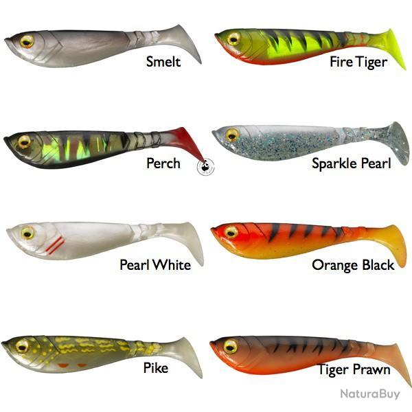 Leurre Souple Berkley Powerbait Pulse Shad Sparkle Pearl 18cm