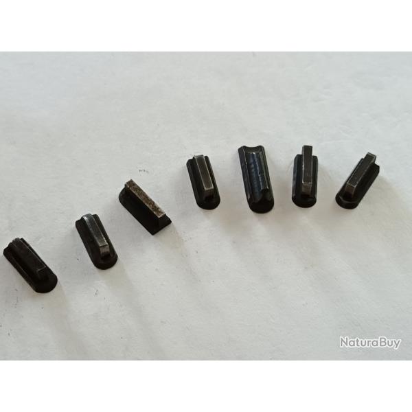 LOT "F" 7 GUIDONS ACIER