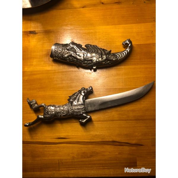 Jolie dague cheval collection