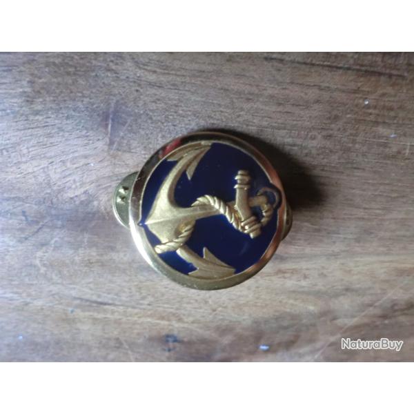 insigne de col troupes de marine   / coinderoux  paris